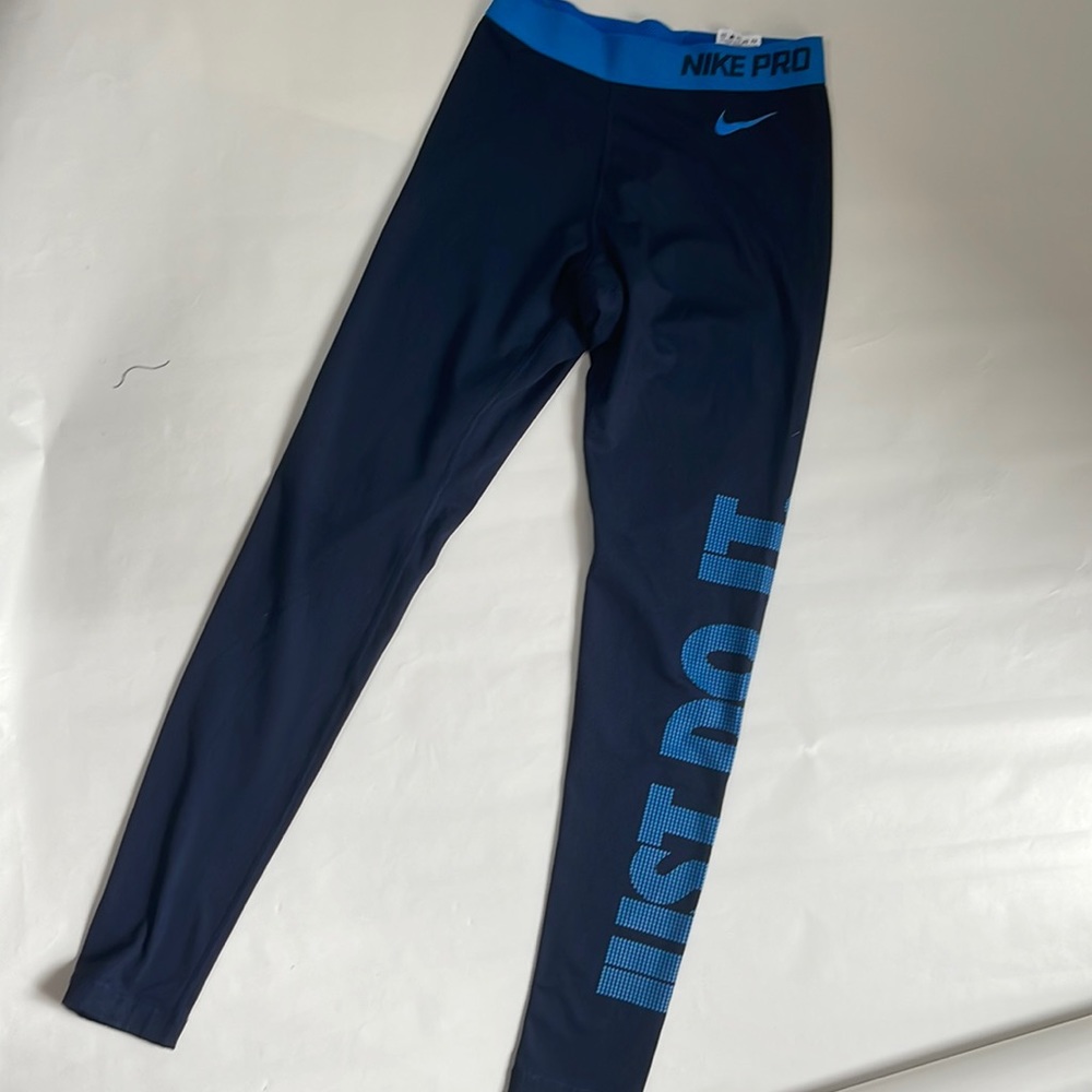 Nike size small dri fit leggings “ just do it “